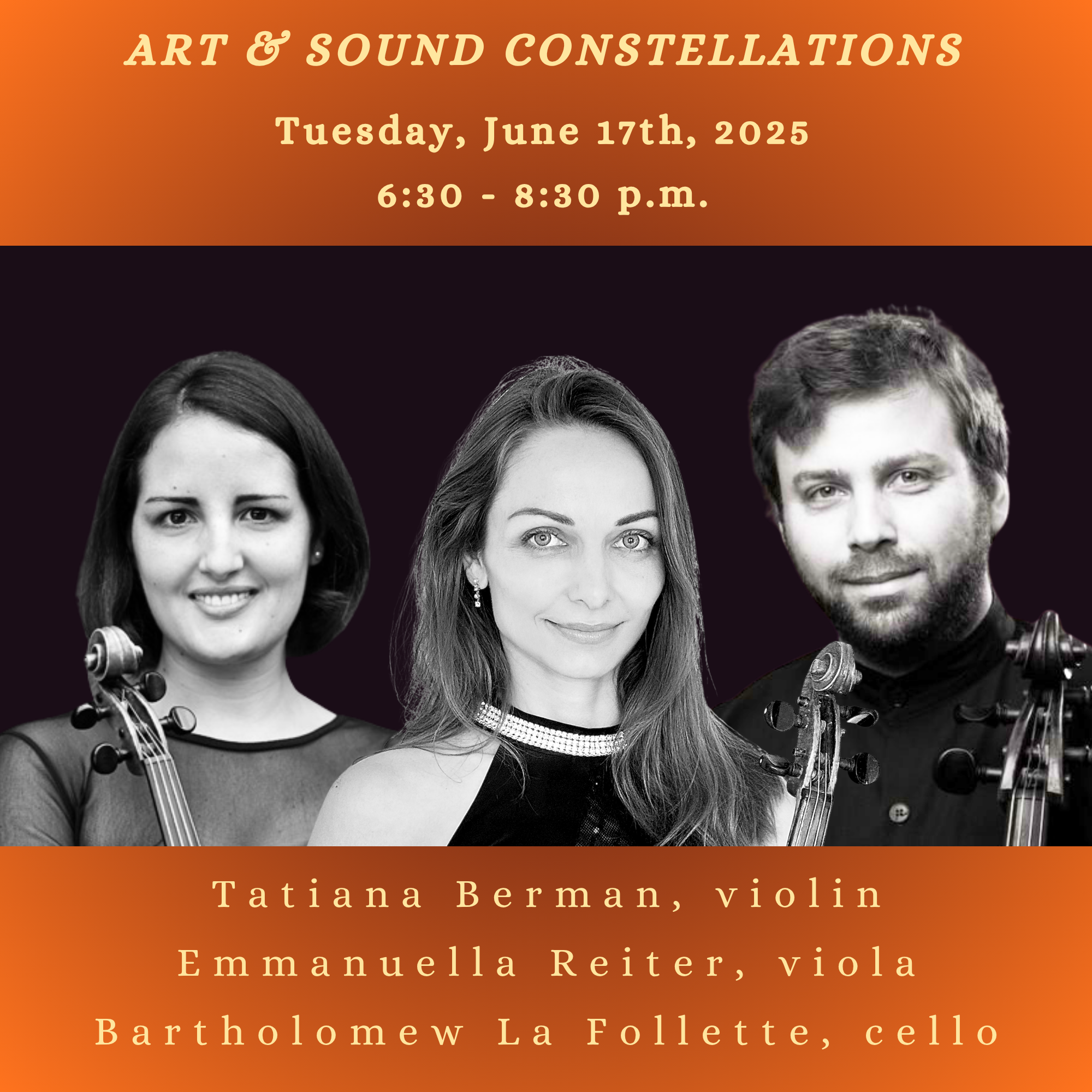 Art & Sound Constellations | Intimate Classical Music & Art